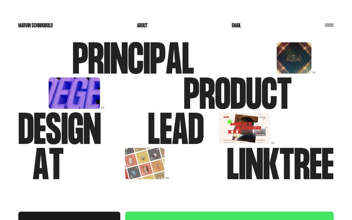 Marvin Schwaibold website preview
