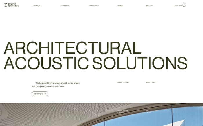 Decor Systems website preview
