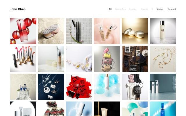 Johnchan website preview