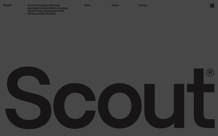 Scout website preview