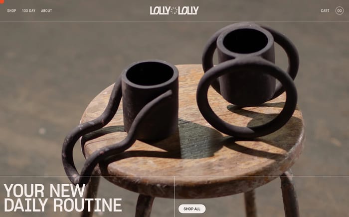 Lolly Lolly website preview
