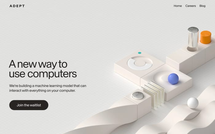 Adept website preview