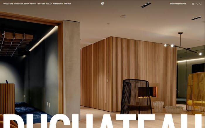 Duchateau website preview