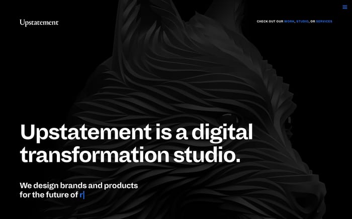 Upstatement website preview