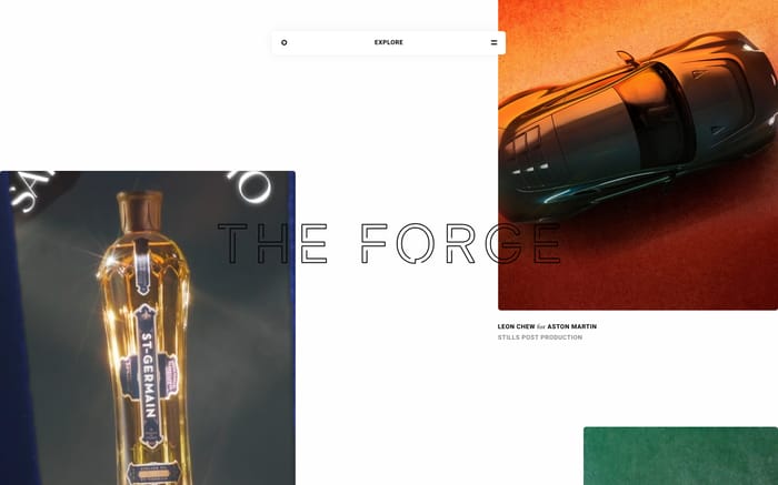 The forge website preview