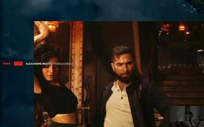 Badass website preview