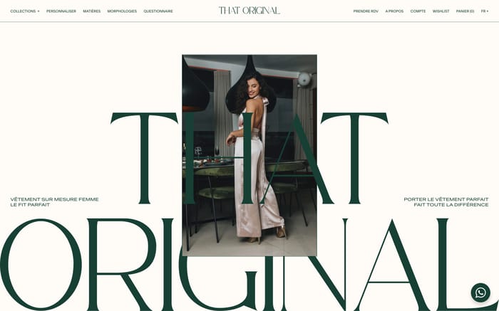 That Original website preview