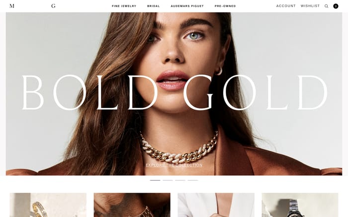 Material Good website preview