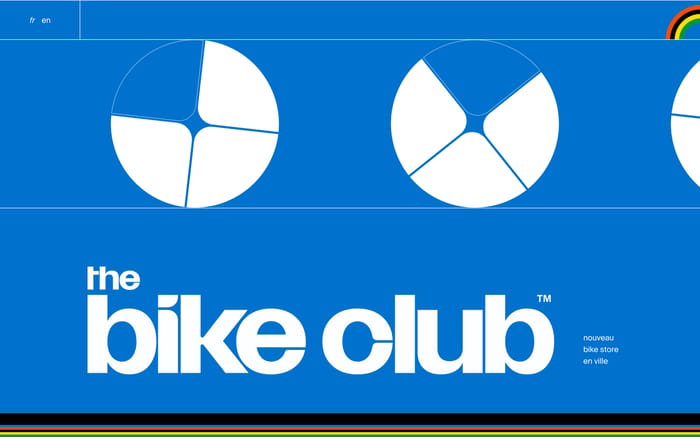 The Bike Club website preview