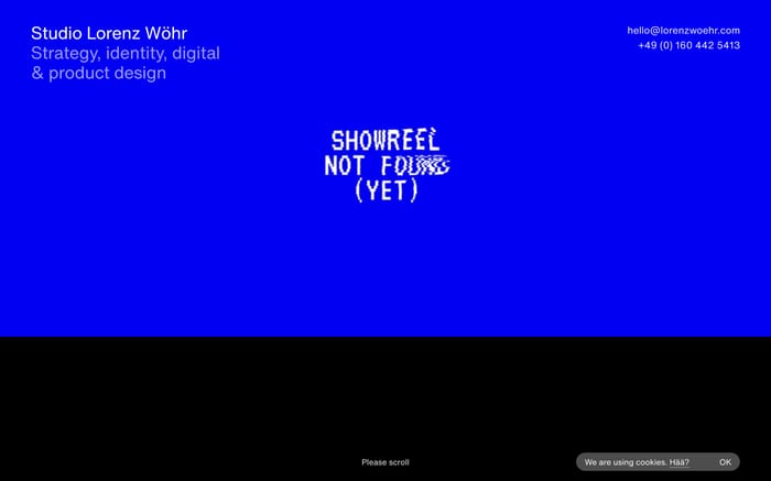 Studio Lorenz Wöhr website preview