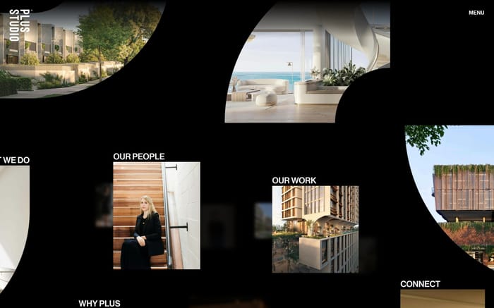 We are Plus Studio website preview