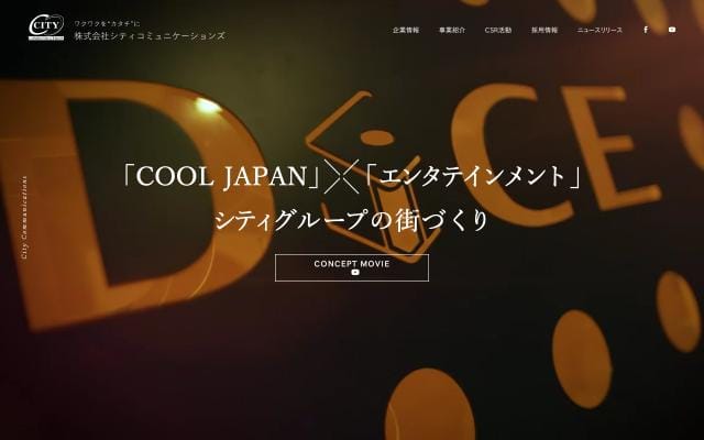 City-s website preview