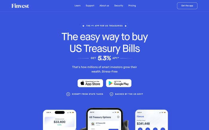 Finvest website preview