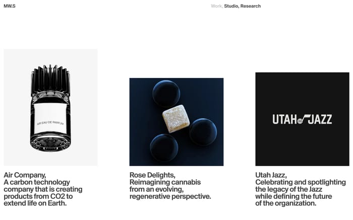 Mouthwash Studio website preview