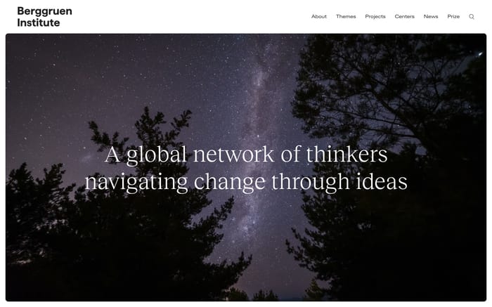 Berggruen Institute website preview