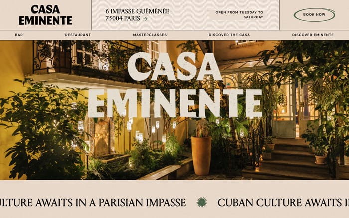 Casa Eminente website preview