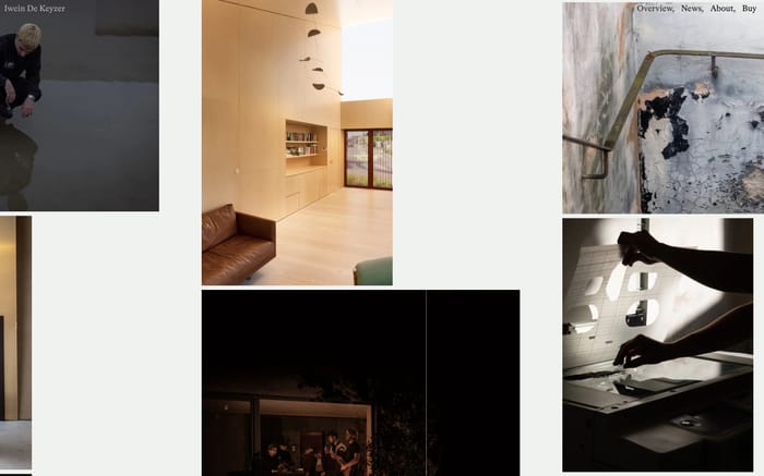Iwein De Keyzer website preview