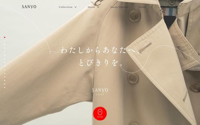 Sanyocoat website preview