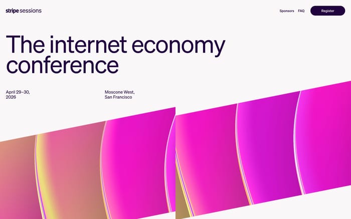 Stripe Sessions website preview