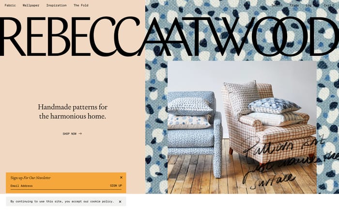 Rebecca Atwood website preview