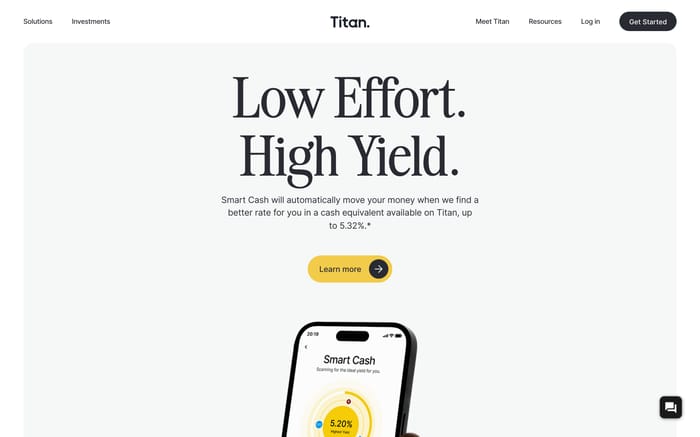 Titan website preview
