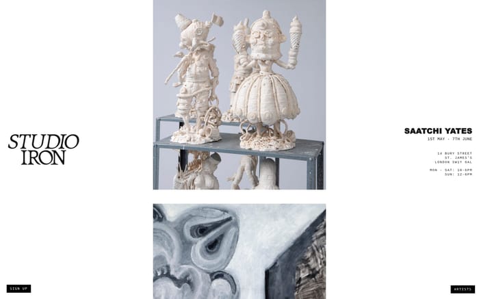Studio Iron website preview