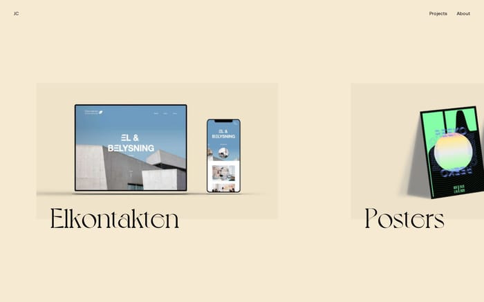 Johan Cesar website preview