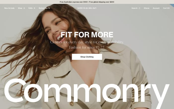 Commonry website preview