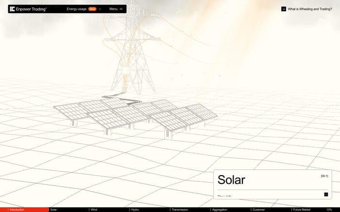 Enpower Trading website preview