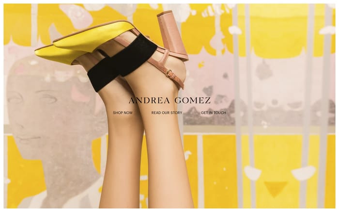 Andrea Gomez website preview