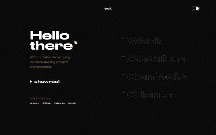 DuallStudio website preview