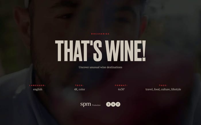 That's wine website preview