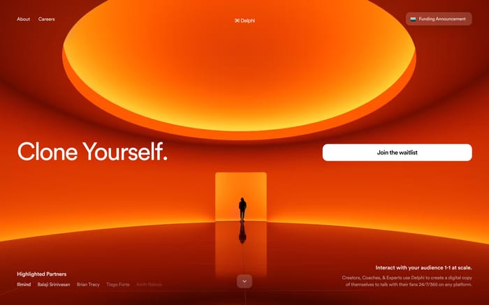 Delphi website preview