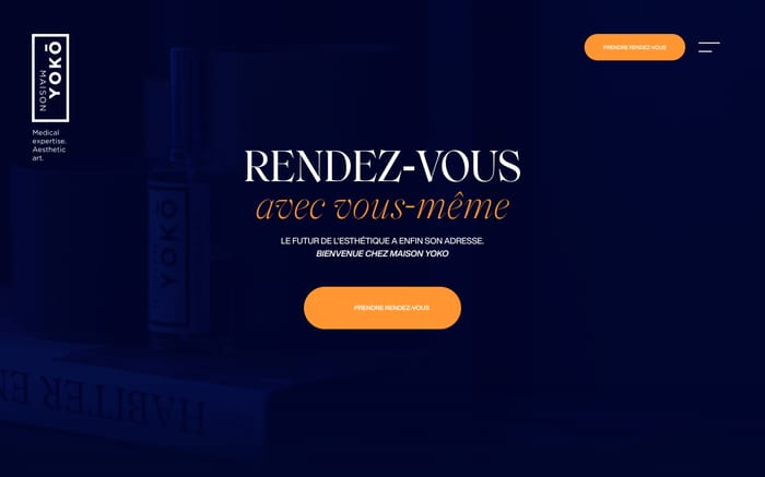 Maison Yoko website preview