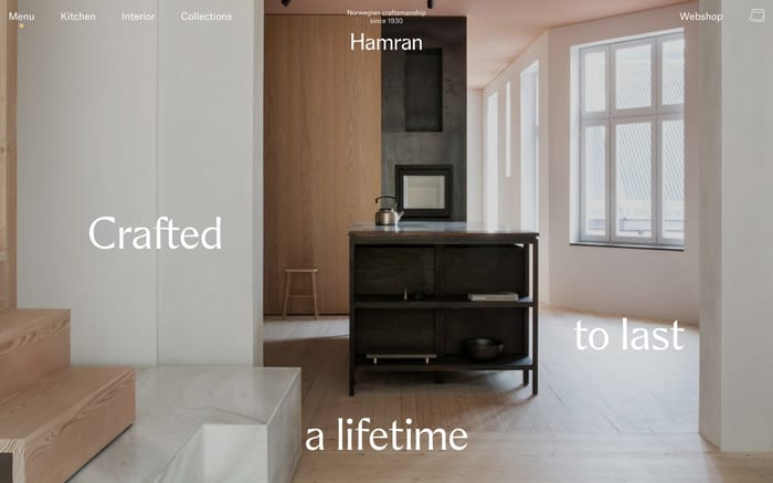 Hamran website preview
