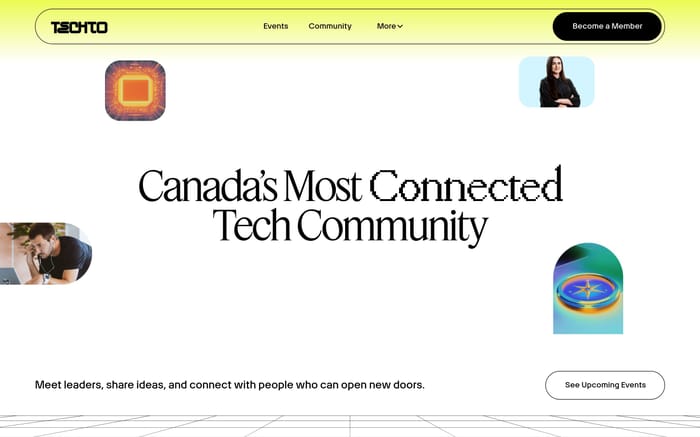 TechTO website preview