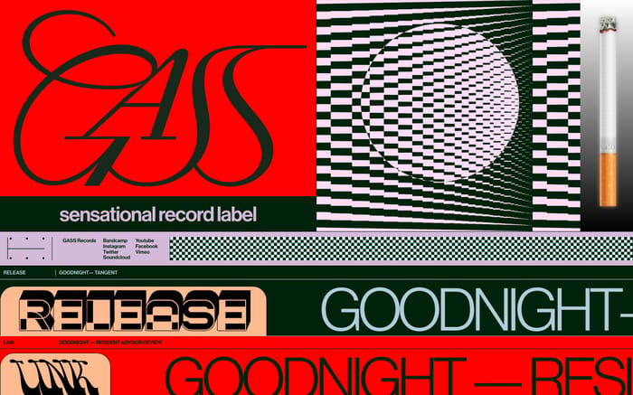 GASS Records website preview