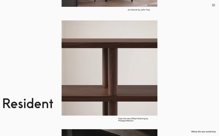 Resident website preview