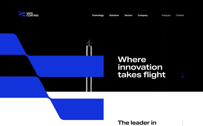 MDS Coating Technologies website preview