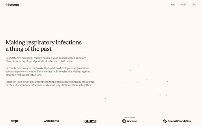 Intercept website preview