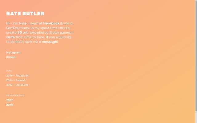 Nate website preview
