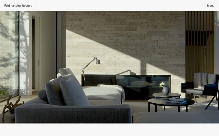 Feldman Architecture website preview
