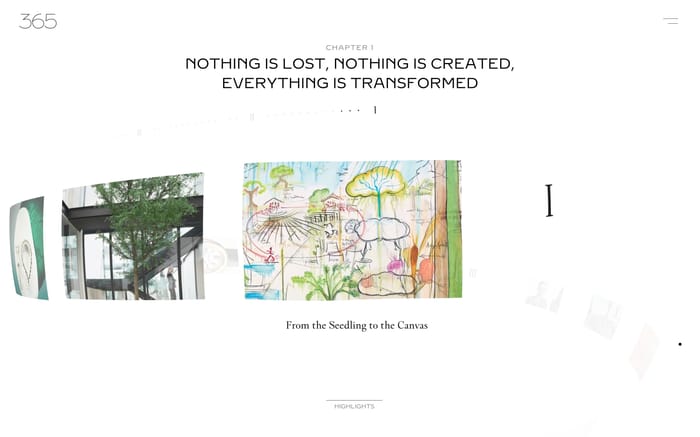 365 - A year of Cartier website preview