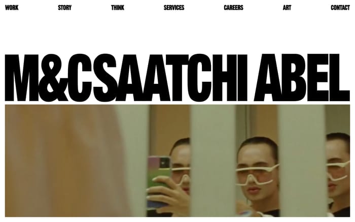 M&C Saatchi Abel website preview
