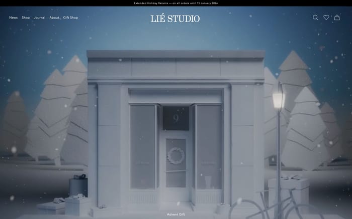 Lie Studio website preview