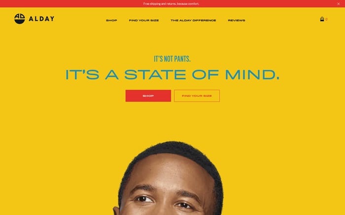 Alday website preview