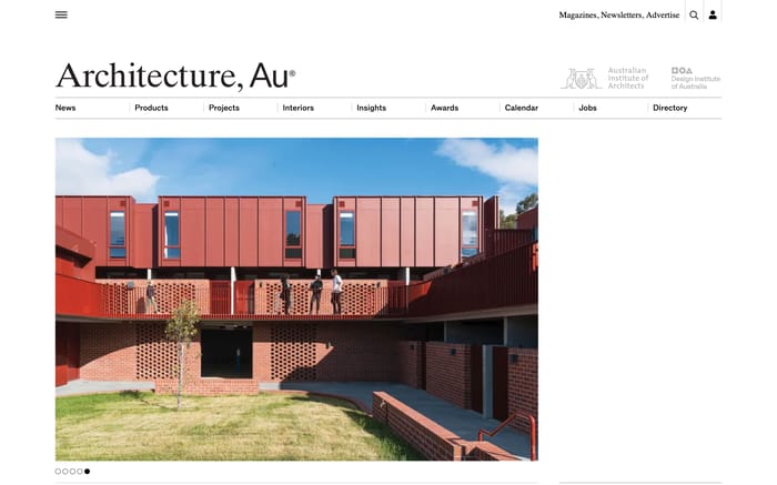 ArchitectureAu website preview