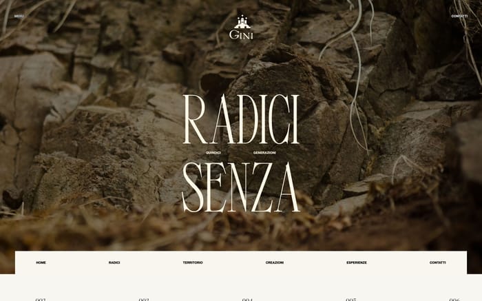 Gini website preview