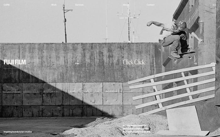 Curb website preview