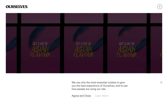Ourselves website preview